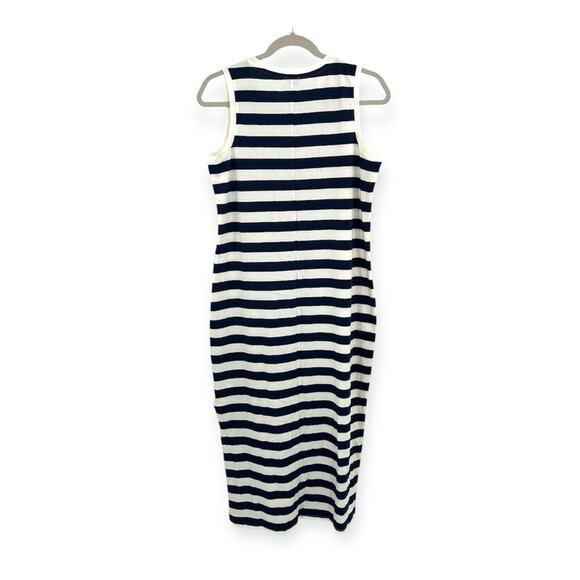 J Crew Striped Knit Midi Dress Size S - Picture 9 of 12